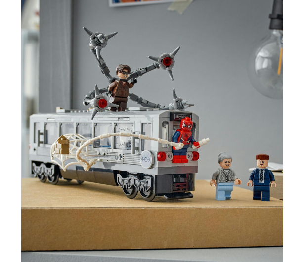 LEGO Super Heroes 76321 Spider-Man kontra Doc Ock — scena w metrze - 1331727 - zdjęcie 4